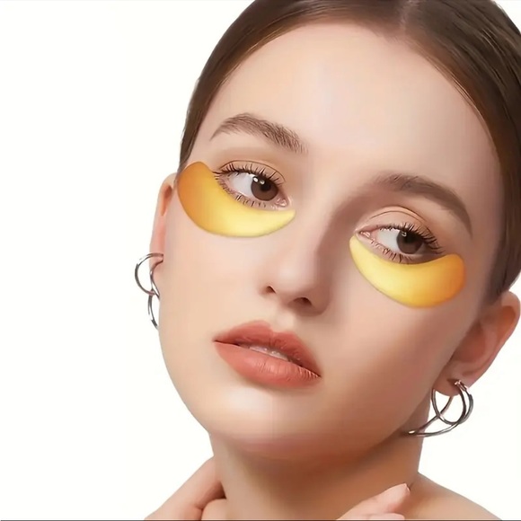 🆕 24K Golden Eye Masks, Hydrating Under Eye Patches, Collagen Hyaluronic Acid - Picture 4 of 8